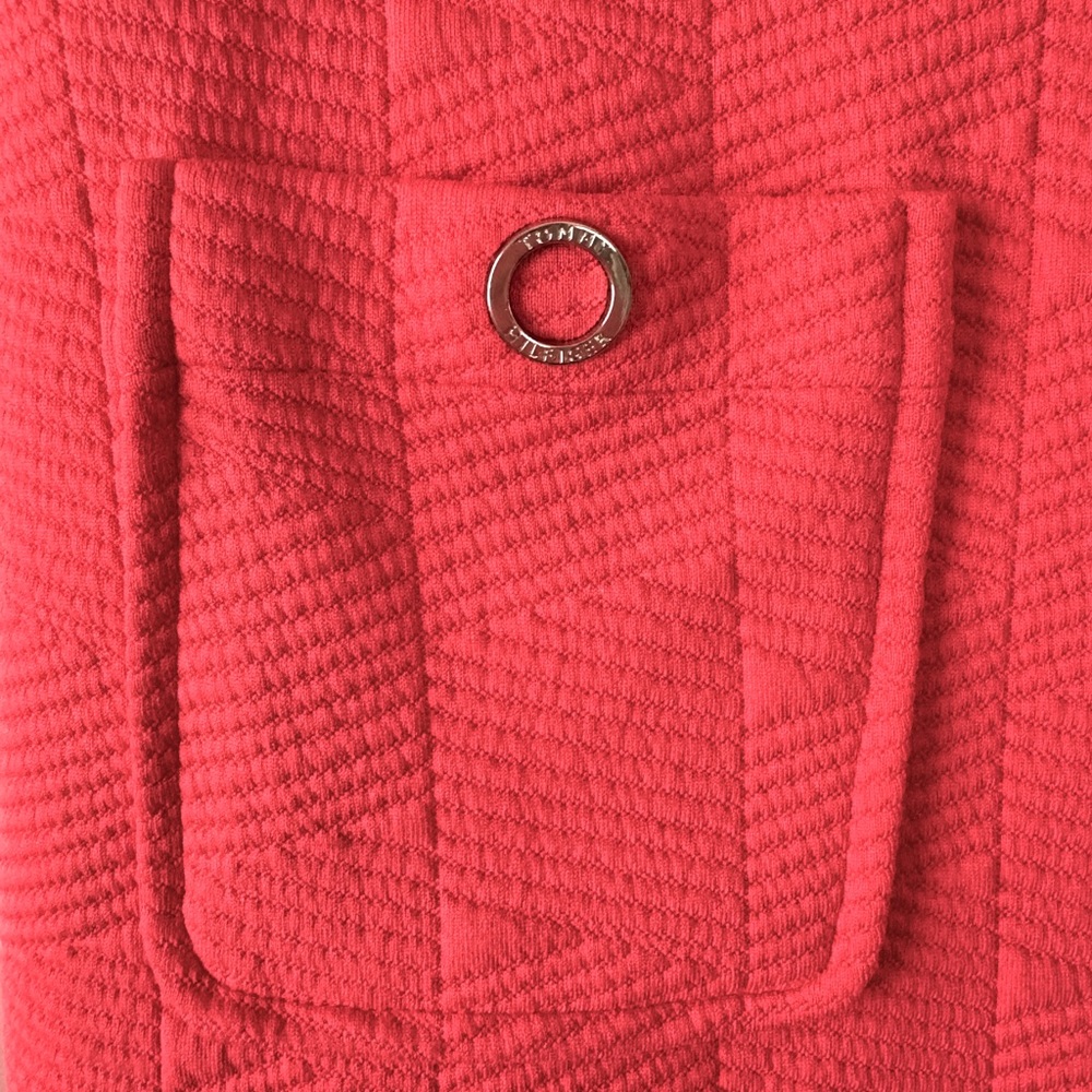 Tommy Hilfiger Vibrant Red Mini Dress - Picture 4 of 4